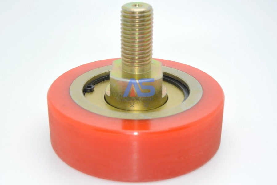 拋光機(jī)不繡鋼膠輪   PU roller for polishing machine.JPG